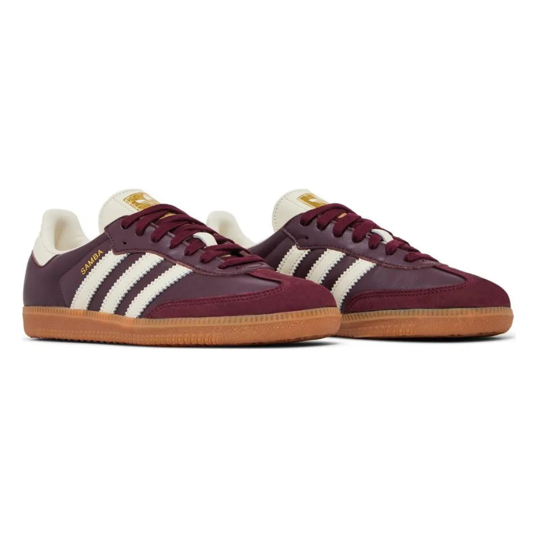 Adidas Samba OG Maroon Cream White Gum