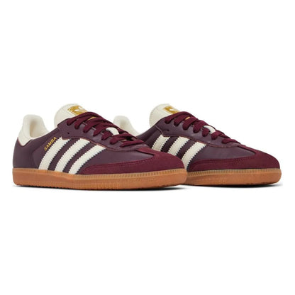 Adidas Samba OG Maroon Cream White Gum