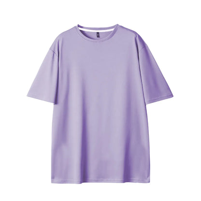 Herren Basic Sommer-T-Shirt mit Kurzarm – Detailansicht