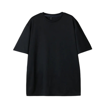 Herren Basic Sommer-T-Shirt mit Kurzarm – Lifestyle-Foto