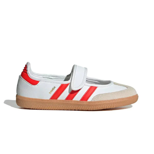 Adidas Samba Jane White Red Gum