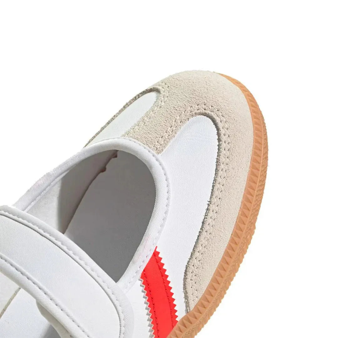 Adidas Samba Jane White Red Gum