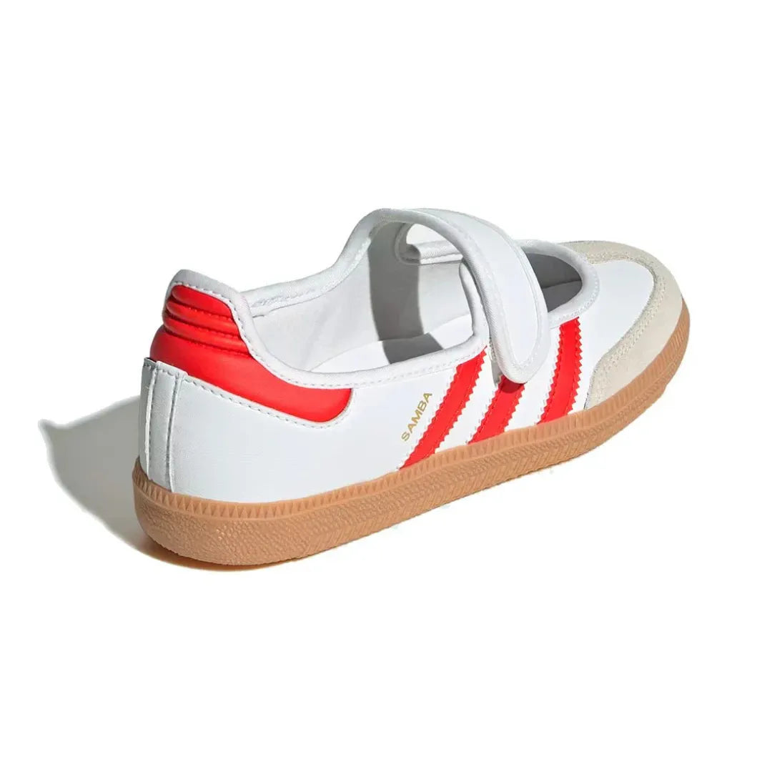 Adidas Samba Jane White Red Gum
