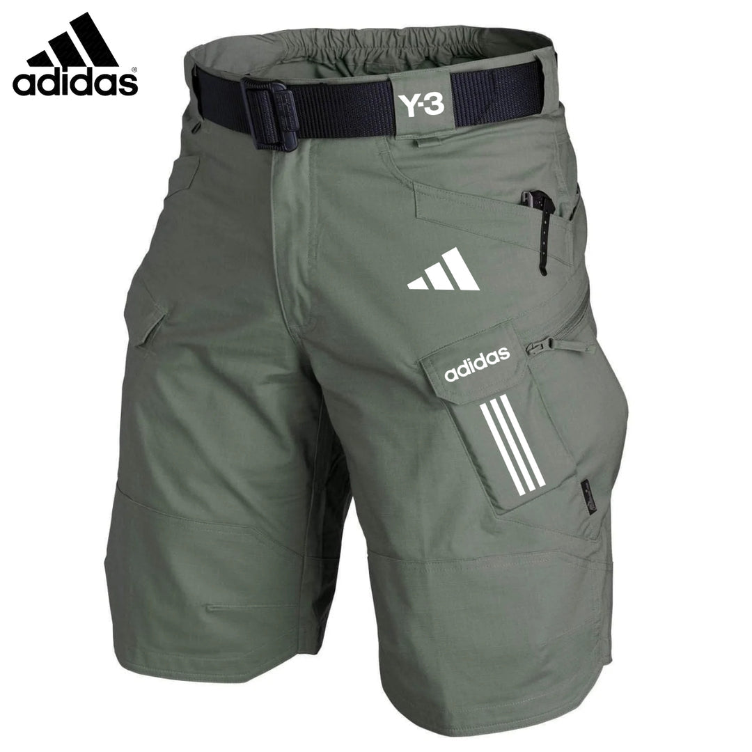 Premium Cargo-Shorts mit mehreren Taschen – Rückansicht