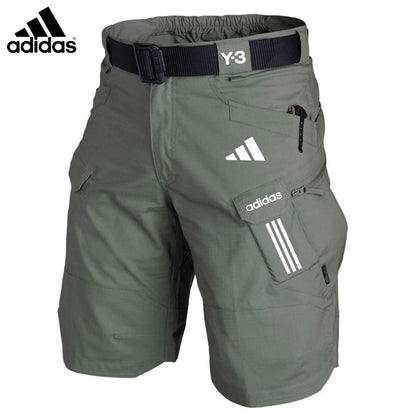 Premium Cargo-Shorts mit mehreren Taschen – Rückansicht