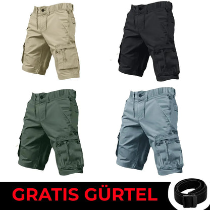 Cargo-Shorts Herren mit mehreren Taschen