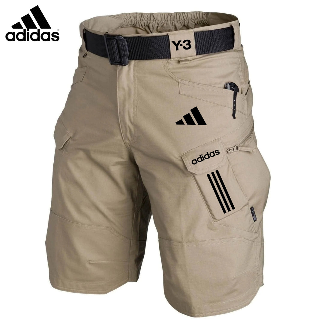 Premium Cargo-Shorts mit mehreren Taschen – Seitenansicht