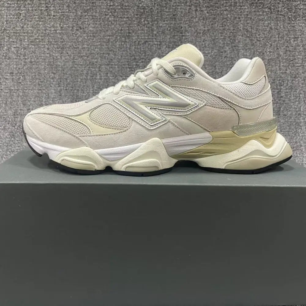 New Balance 9060 Sea Salt Moonbeam White