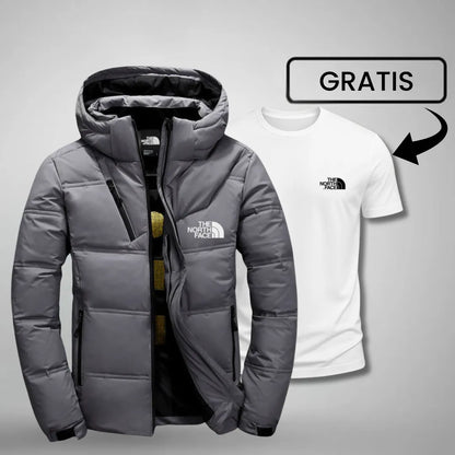 Gefütterte Pufferjacke + GRATIS T-Shirt™