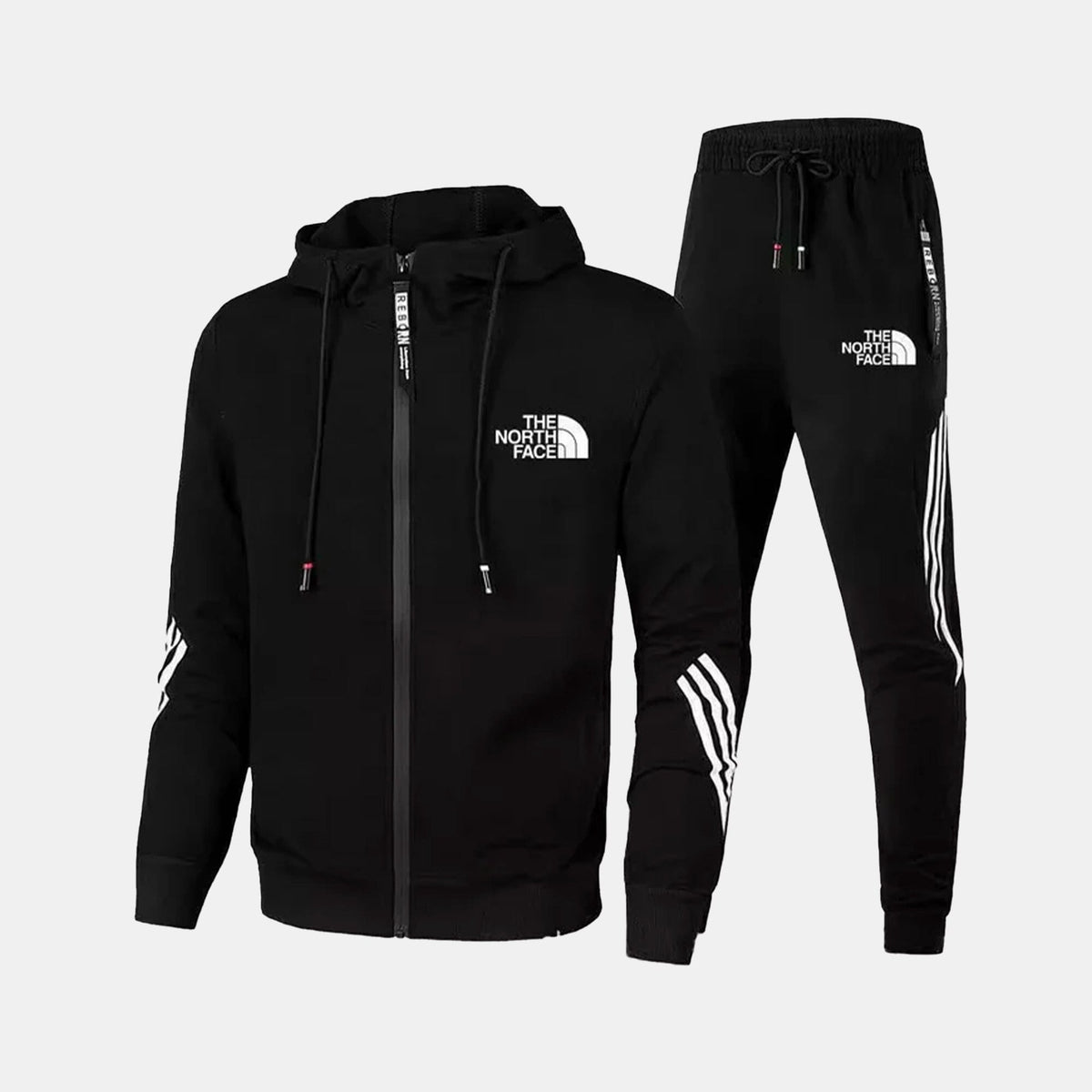 Hochwertiger Baumwoll-Hoodie – Frontansicht