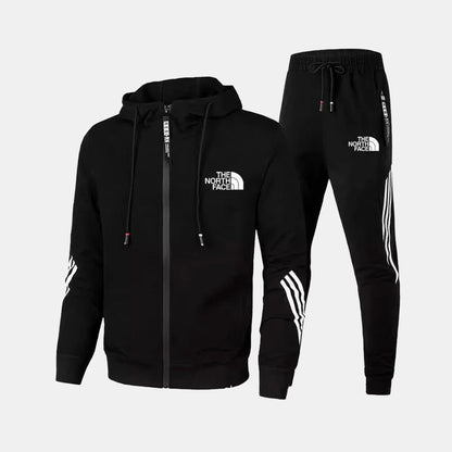 Hochwertiger Baumwoll-Hoodie – Frontansicht