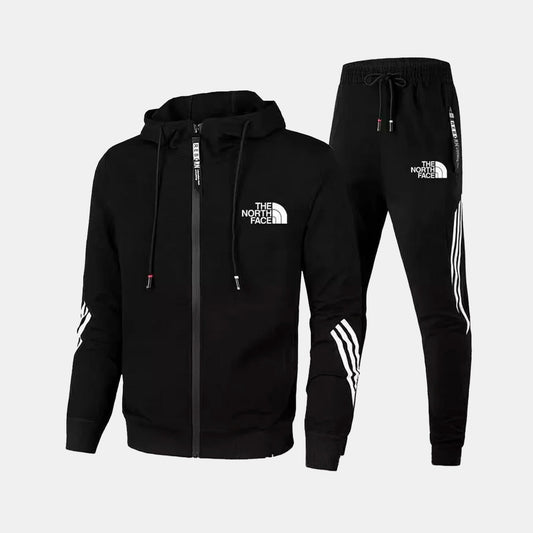 Hochwertiger Baumwoll-Hoodie – Frontansicht