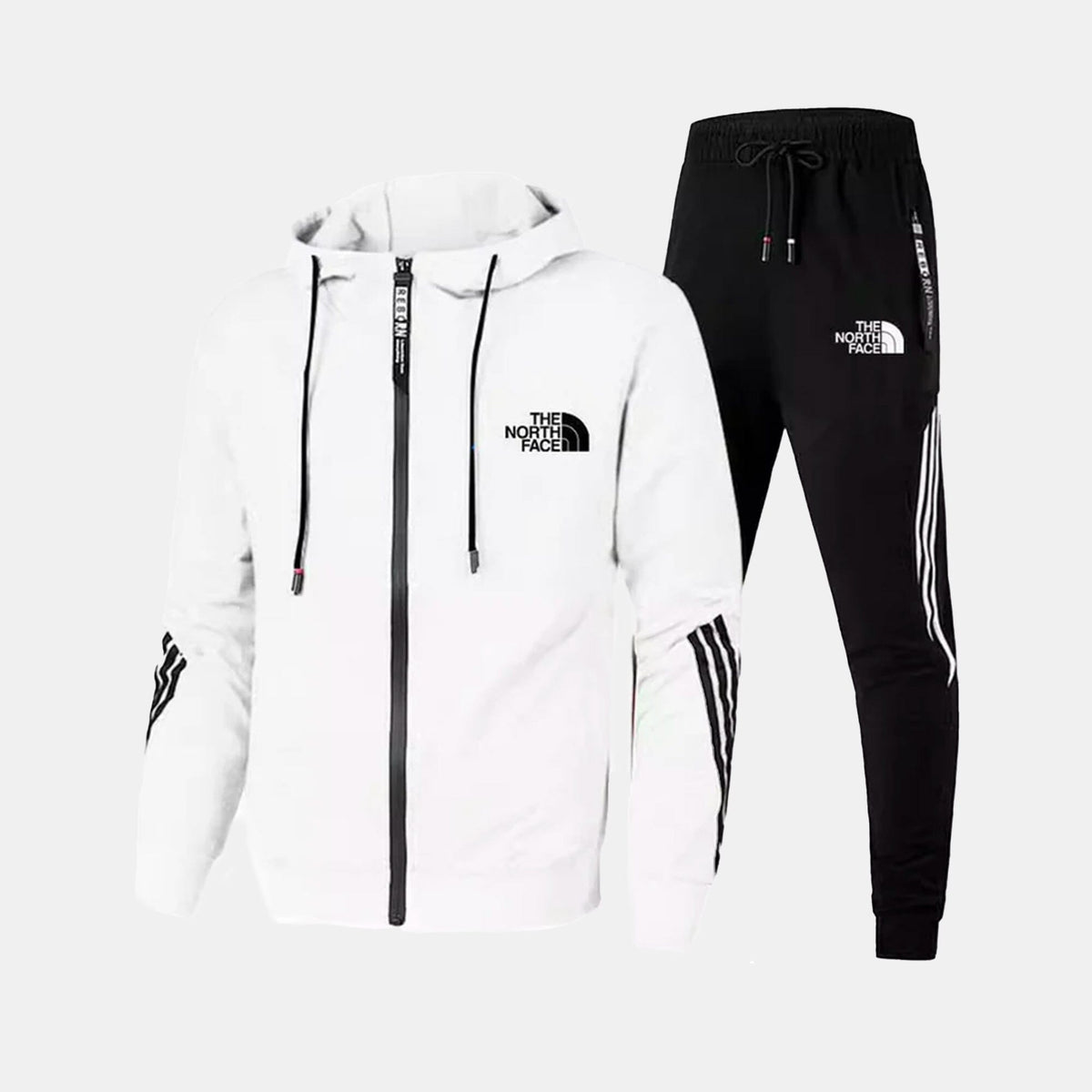 Hochwertiger Baumwoll-Hoodie – Seitenansicht